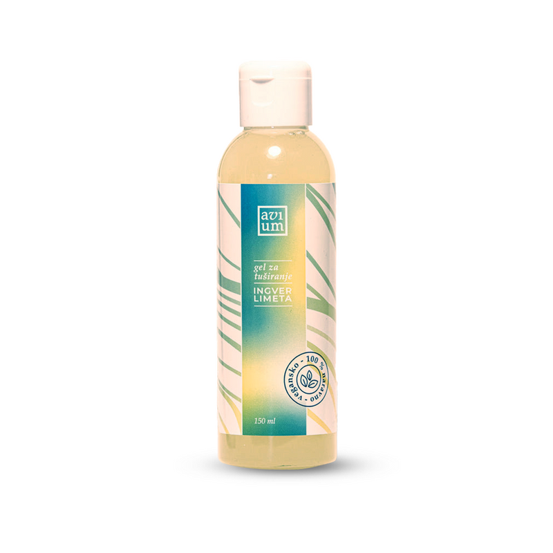 Naravni tuš gel Ingver Limeta