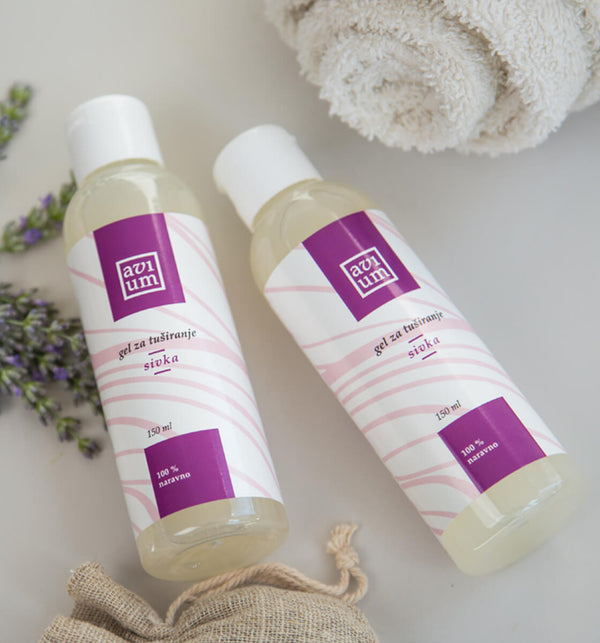 Naravni tuš gel Sivka - (x5)